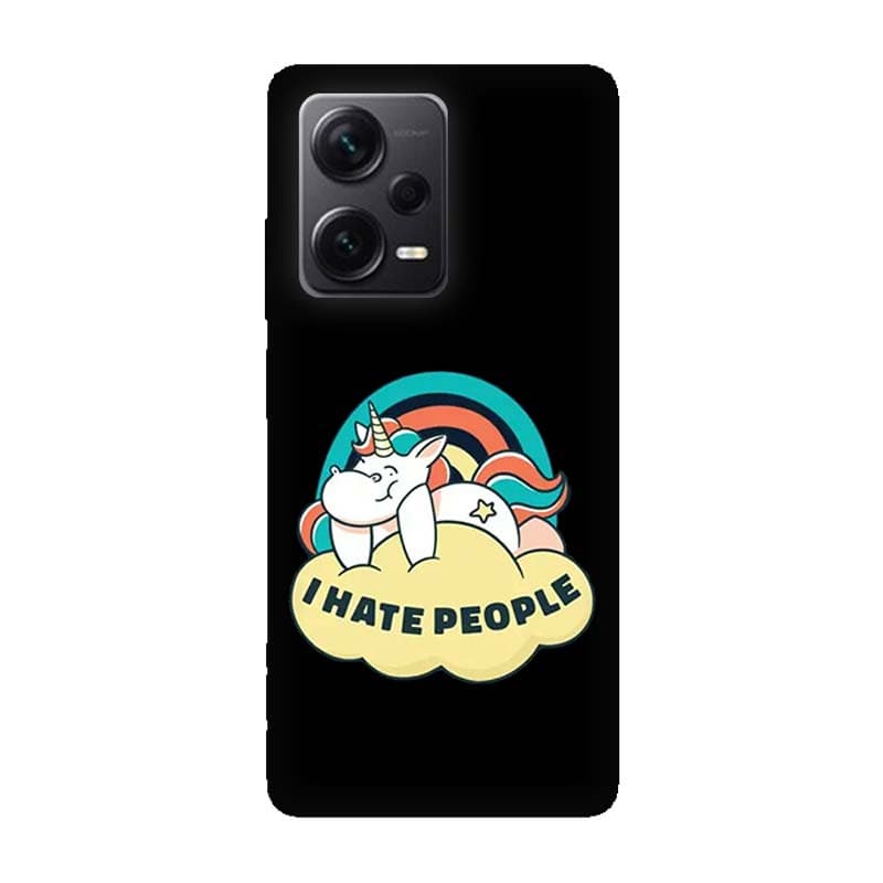 Xiaomi Redmi Note 12 5G кейс Hate-people