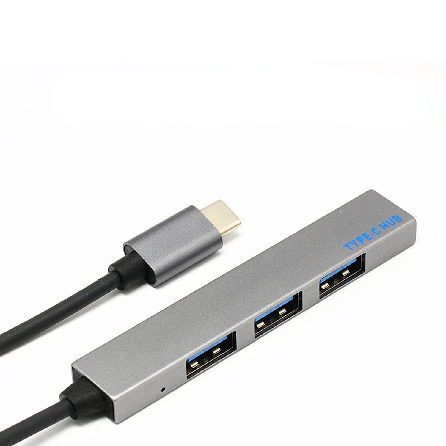 Type-C към USB 3.0 разклонител с 4 порта