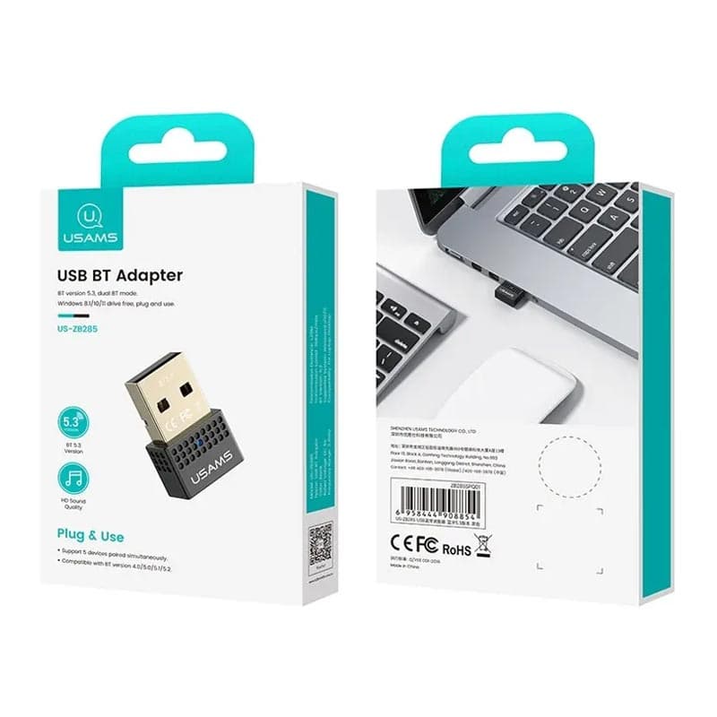 USB BT адаптер USAMS US-ZB285