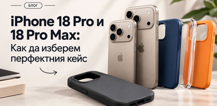 iPhone 18 Pro и 18 Pro Max: Как да изберем перфектния кейс iPhone 18 Pro и 18 Pro Max: Как да изберем перфектния кейс