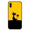 Кейс за iPhone черно коте