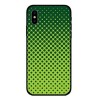 Кейс за iPhone 345 зелен на точки