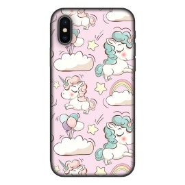 Кейс за iPhone 590 Еднорози в облаци