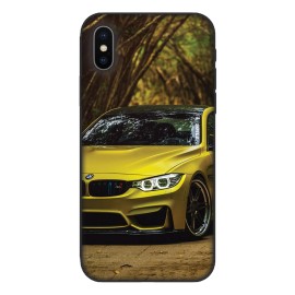Кейс за iPhone 536 Жълто BMW