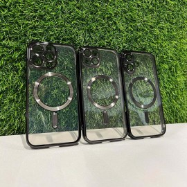 Magsafe кейс с черен борд за iPhone 