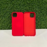 Силиконов червен калъф за iPhone