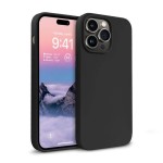 Черен силиконов кейс за iPhone 12 PRO MAX