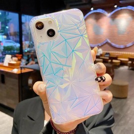 iPhone 13 кейс с текстура диамант