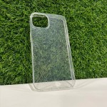 Прозрачен кейс за iPhone с брокат