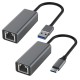 Gigabit мрежов LAN адаптер за интернет (USB / Type-C)