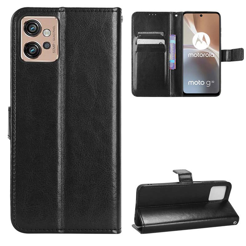 Кожен Калъф за Motorola Moto G32