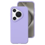 Лилав силиконов калъф за Huawei Pura 70