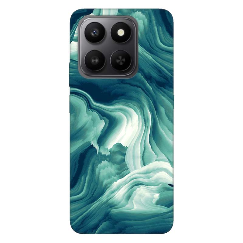Honor 400 Smart кейс - Teal Flow