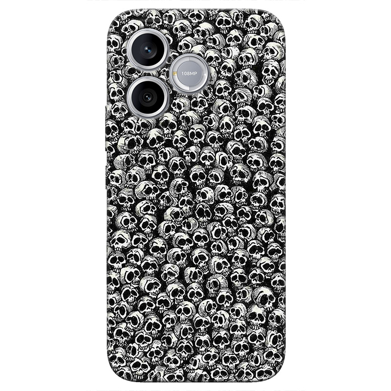 Honor 600 lite калъф - Skulls