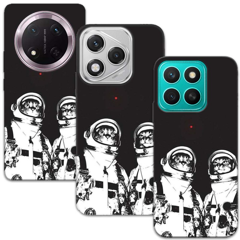 Калъфче за Honor - Котки астронавти