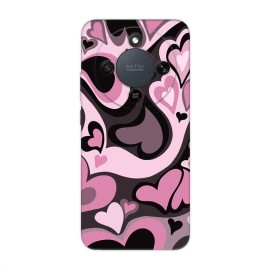 Honor Magic 8 lite кейс - Pink Hearts