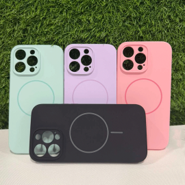 Цветен MagSafe кейс за iPhone 15 Pro Max