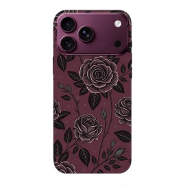 iPhone 18 Pro Кейс - Midnight Roses