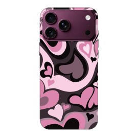 iPhone 18 Pro Кейс - Groovy Hearts