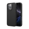 Черен силиконов кейс за iPhone 16 Pro Max
