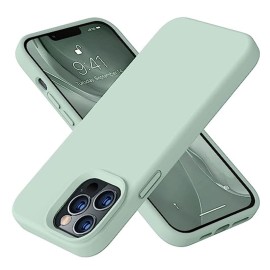 Силиконов кейс за iPhone 16 Pro Max Мента