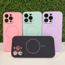 Цветен MagSafe кейс за iPhone 16 Pro