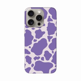 iPhone 16 Pro калъф - Purple Cow Print