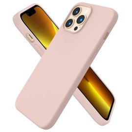 Розов силиконов кейс за iPhone 16 Pro