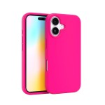 Цикламен силиконов кейс за iPhone 16