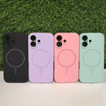 Цветен MagSafe кейс за iPhone 16
