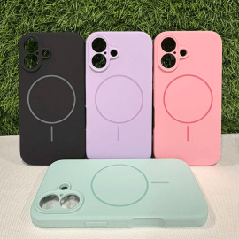 Цветен MagSafe кейс за iPhone 16