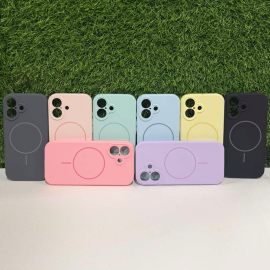 Цветен MagSafe кейс за iPhone 17