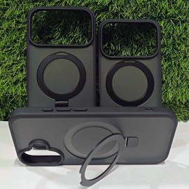 Магнитен MagSafe кейс със стойка за iPhone 17 / Pro / Pro Max