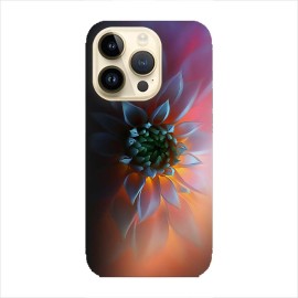 Калъфче за iPhone 101+85 синьо цвете