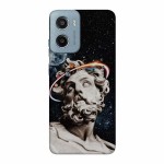 Motorola Moto E15 кейс - Cosmic Marble