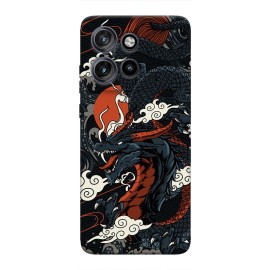 Moto Edge 60 Neo кейс - Драконът на Червеното Слънце