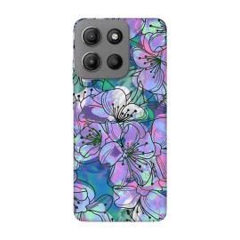 Moto G15 Кейс Цветя