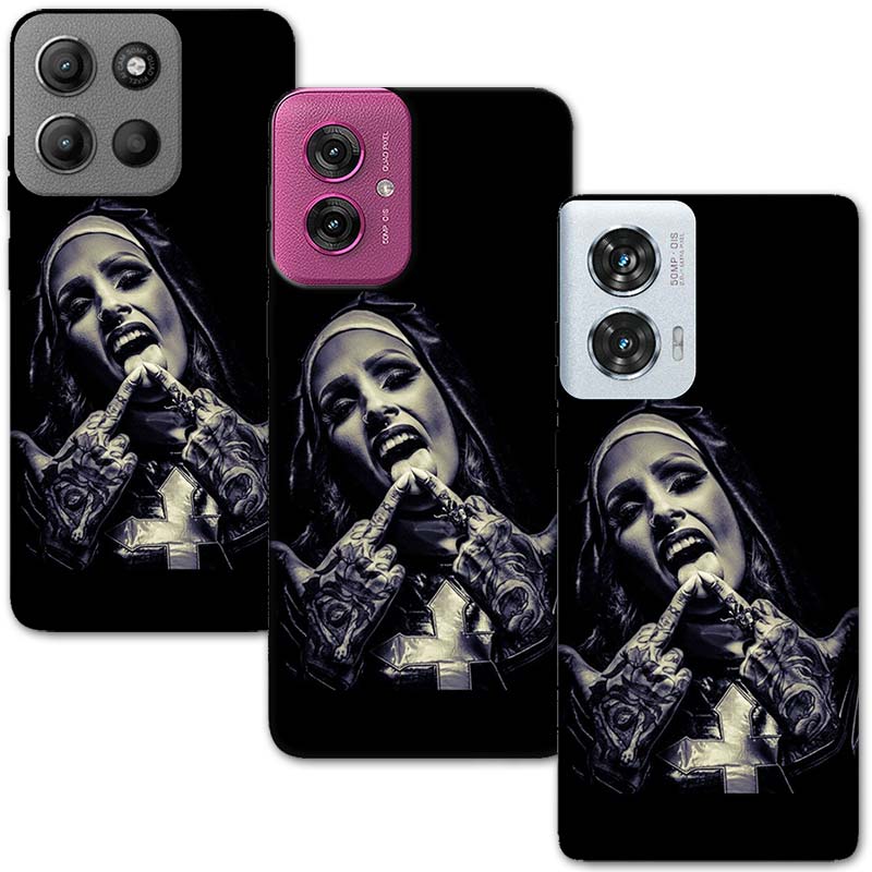 Кейс за Motorola 551 Crazy Nun
