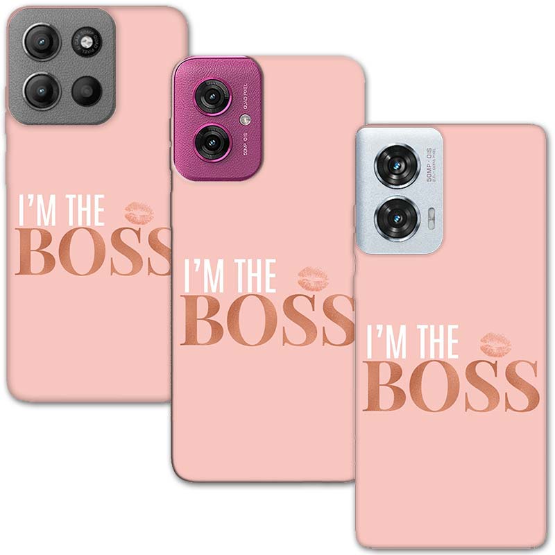 Кейс за Motorola 555 Im The Boss