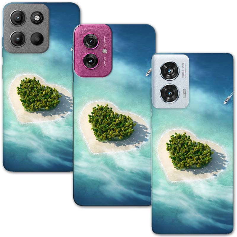 Кейс за Motorola 615 Остров сърце