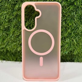 Розов Magsafe кейс за Samsung A36