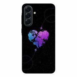 Samsung A57 калъф - Heart Map