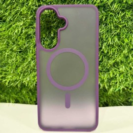 Тъмно Лилав Magsafe кейс за Samsung A57