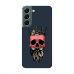 Калъфче за Samsung 101+23 череп с брада и корона