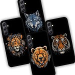 Калъфи с модерни животни за Samsung