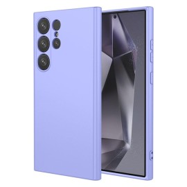 Лилав силиконов калъф за Samsung S25 Ultra