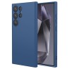 Тъмно син силиконов калъф за Samsung S25 Ultra