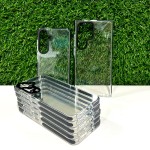Прозрачен кейс с черен борд за Samsung