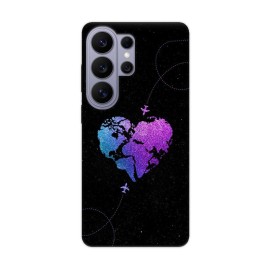 Samsung S26 Ultra кейс - Heart Map