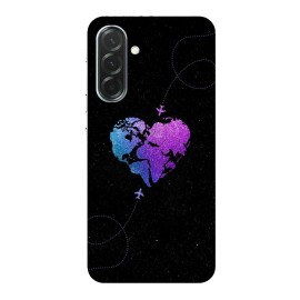 Samsung A37 калъф - Heart Map